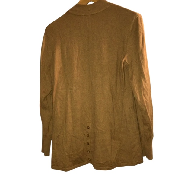 LP | Tan Sweater w/ Button Detail - Picture 5 of 7